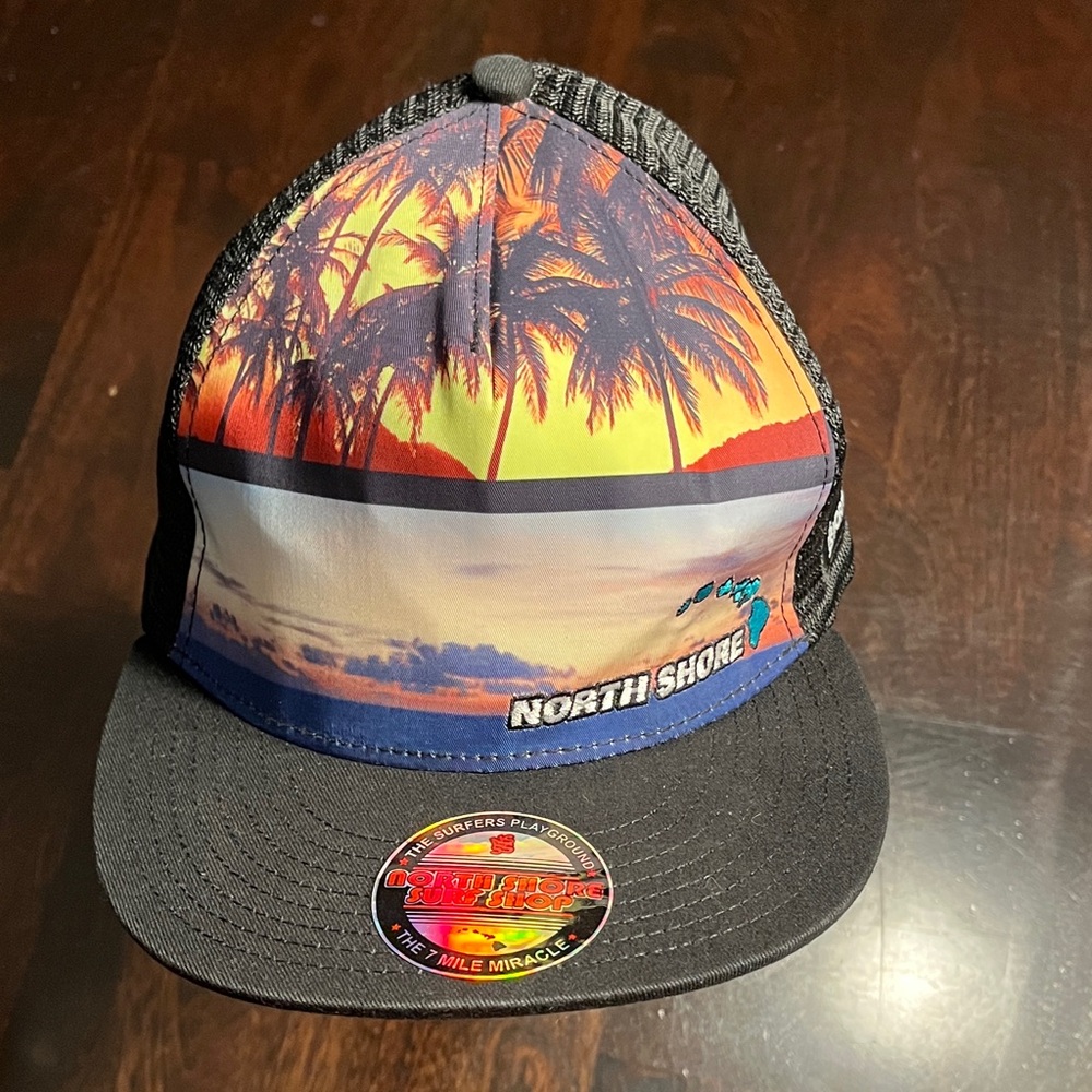 North Shore Surf Shop Trucker Hat Oahu Hawaii